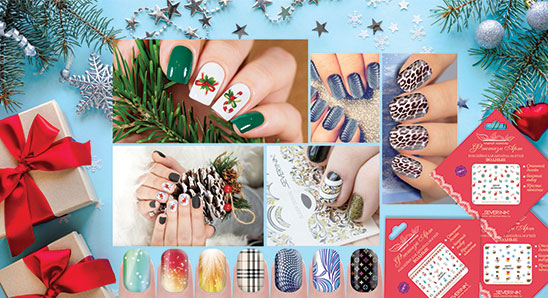 НАКЛЕЙКИ для ногтей (SEVERINA)