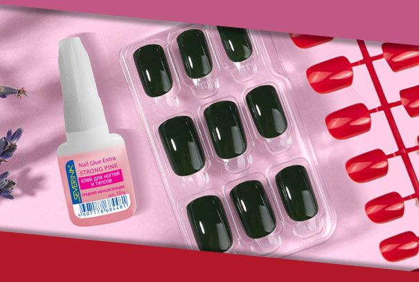 Клей для ногтей средней консистенции 