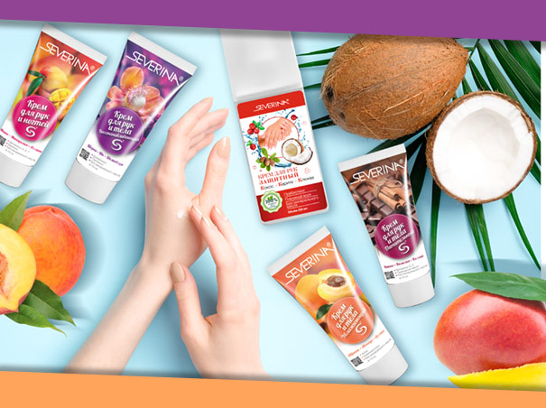 Крем ДЛЯ РУК И НОГТЕЙ (Манго+Макадамия+Малина)