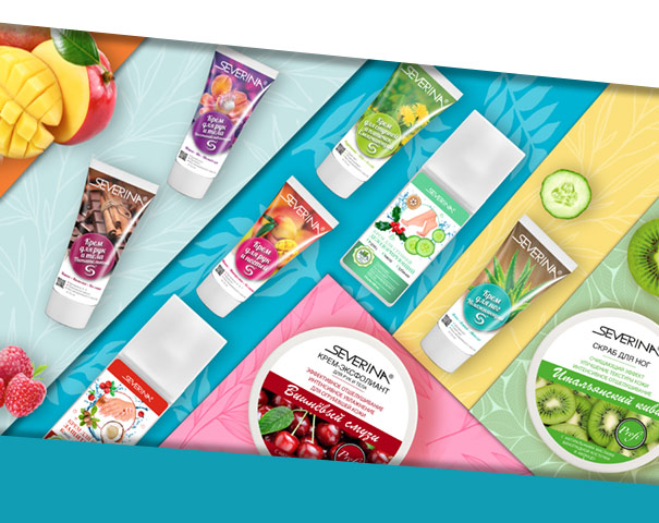 Крем для рук и ног Северина