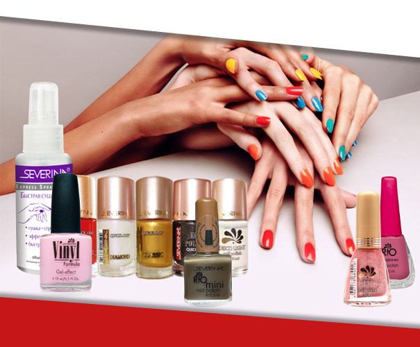 Декоративные лаки для ногтей