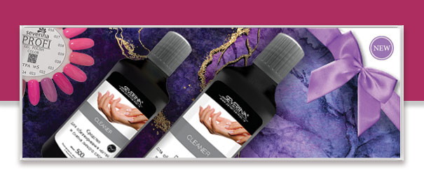 Cleaner - жидкость для обезжиривания ногтей и снятия липкого слоя 