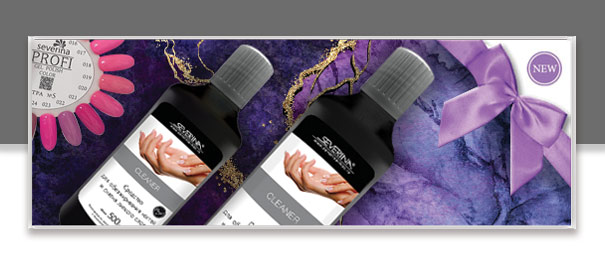 Cleaner - жидкость для обезжиривания ногтей и снятия липкого слоя 