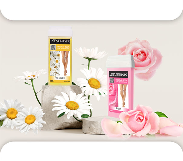 Тёплый воск для депиляции в картридже: Ромашка