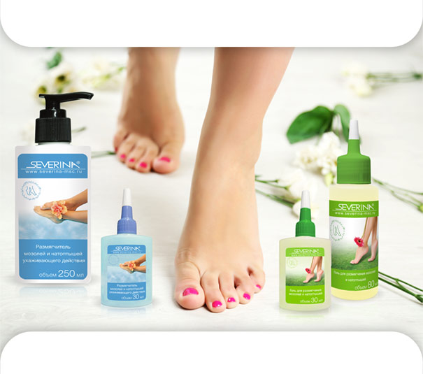 Гель для размягчения мозолей и натоптышей