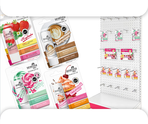 Бальзам для губ в блистере